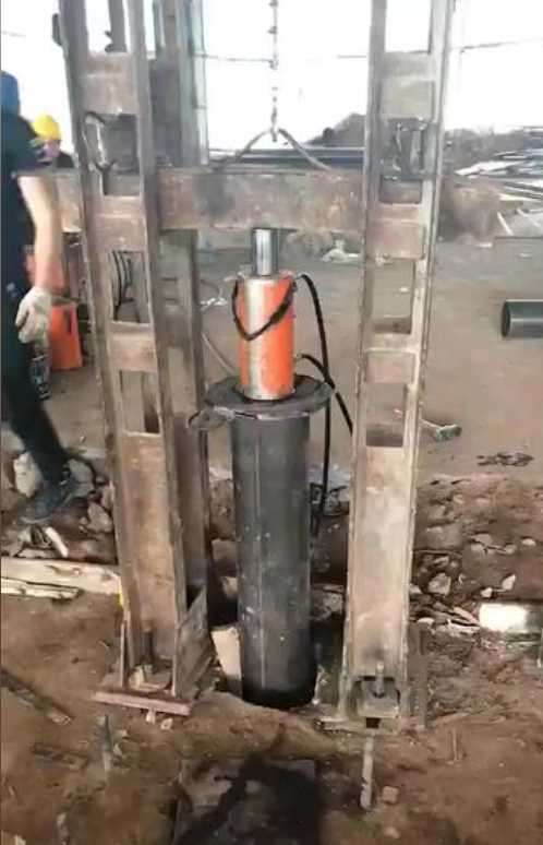 张家口张北县钢管桩加固